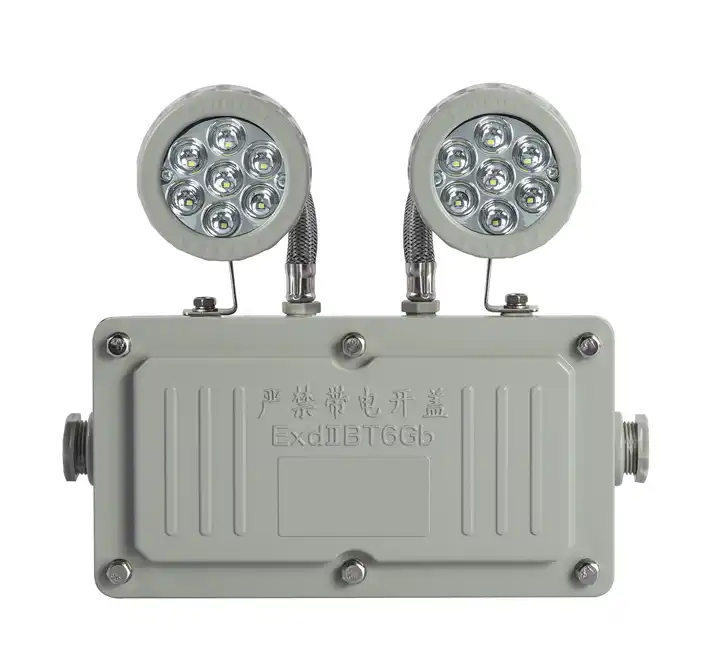 EXPLOSION PROOF TWIN HEAD EMERGENCY LAMP